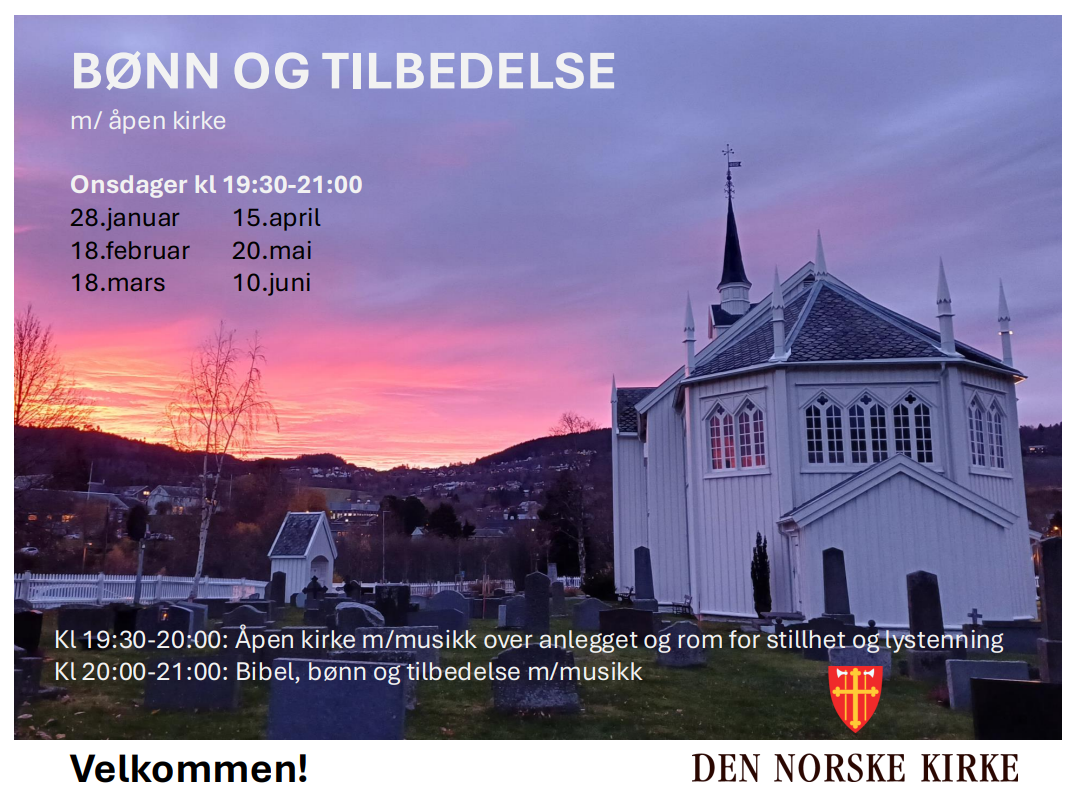 Velkommen til bønn og tilbedelse