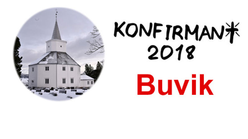 Buvikkonfirmant 2017/18