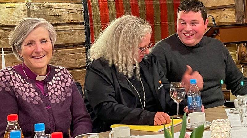 Bispevisitas på Snåsa