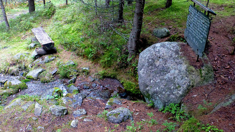 Olavskilden ved Kjeldeknatten