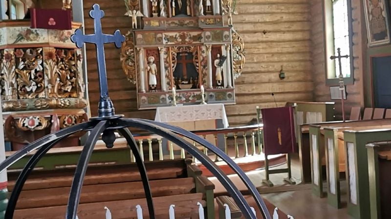 Velkommen til fellessamling i Bagn kyrkje under Kong Harald Vs gravferd