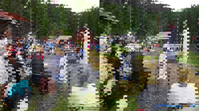 Bangsbergatn egner seg godt for dåp