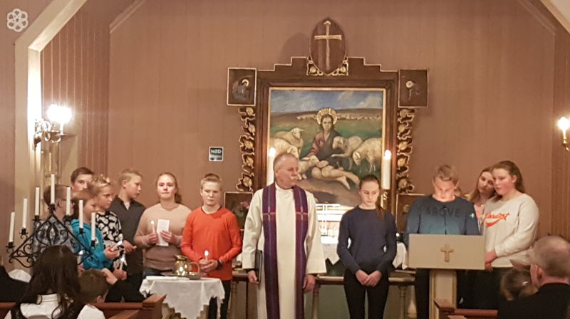 Lysmesse i Leirskogen kyrkje, 3. advent