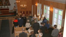 Gudstjeneste i Reinli kapell