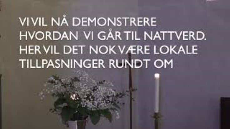 Velkommen til kirkelige handlinger.