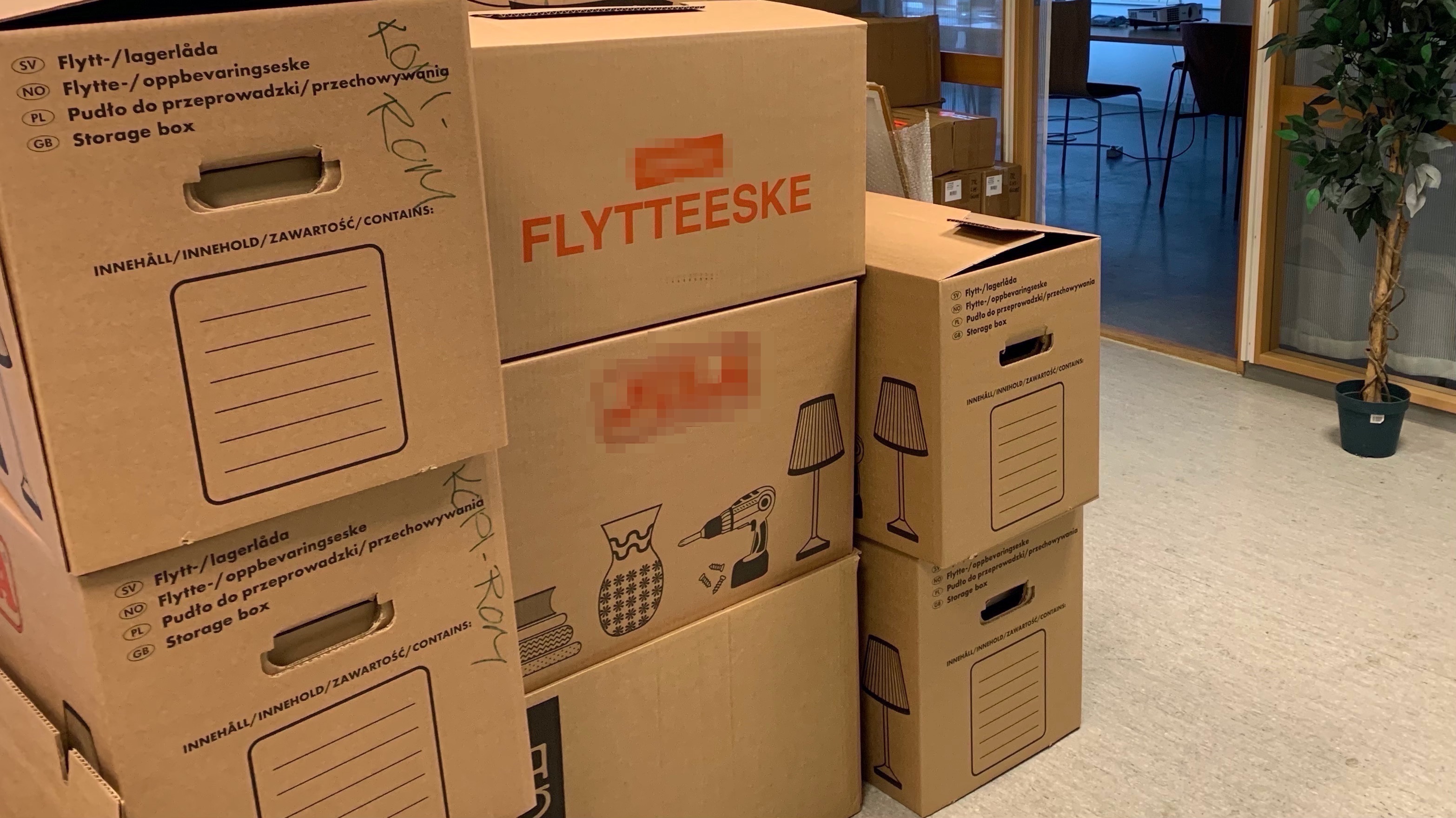 Vi flytter! Kontoret stengt mandag 21. juni