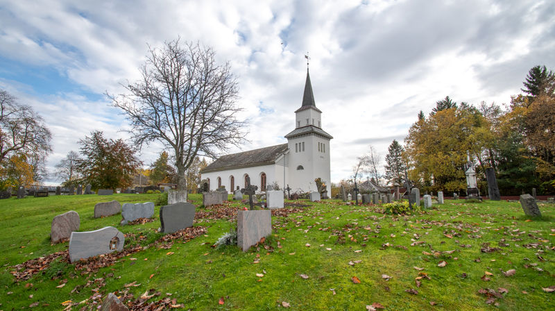 Trefelling ved For gravplass