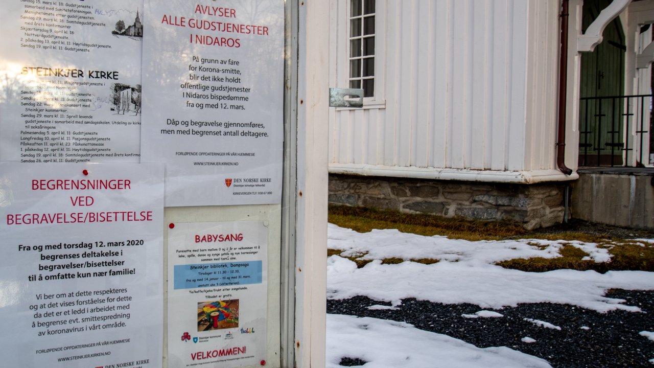 Koronatiltak: Oppdatert informasjon 12. mars kl. 18:50