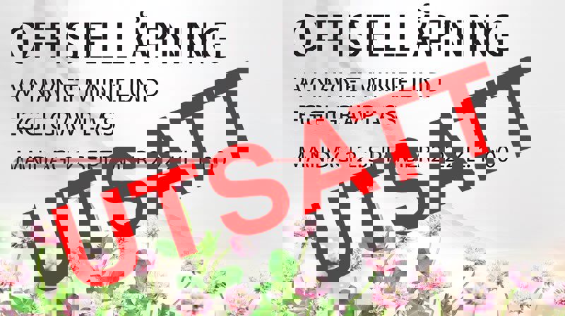 UTSATT: Åpning av minnelund, Egge gravplass