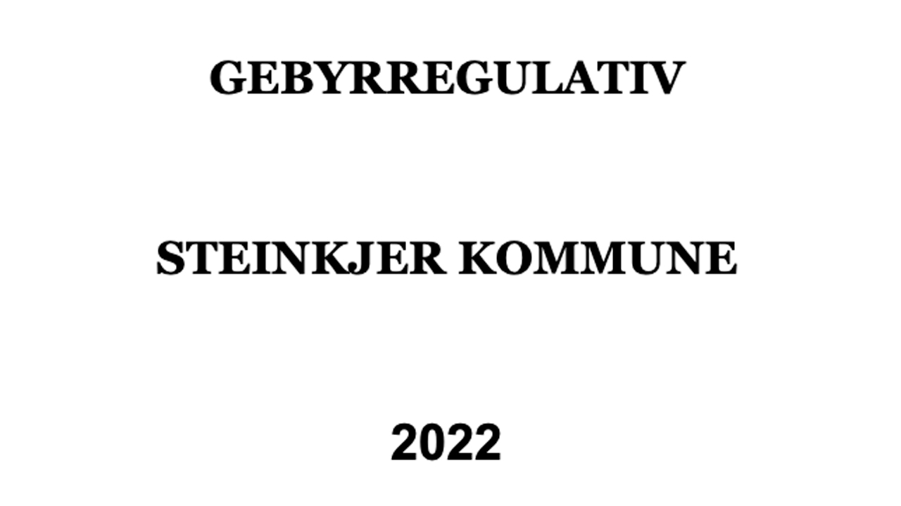 Avgifter/gebyr knyttet til gravplassforvaltningen