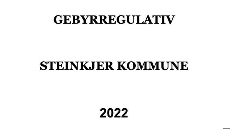 Avgifter/gebyr knyttet til gravplassforvaltningen