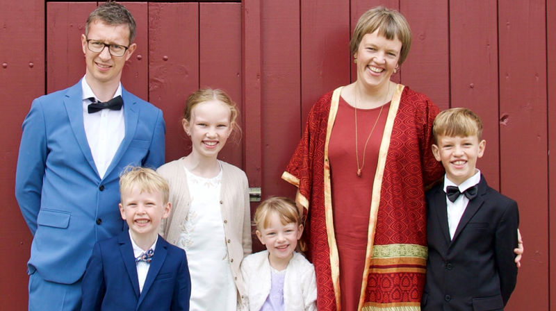 Dansk prest i Egge og Steinkjer Kirke