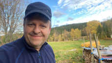 Jørn Haudemann-Andersen besøker Kirkeakademiet i Steinkjer og forteller om drømmetyding. (Foto: Jørn Haudemann-Andersen©2020)