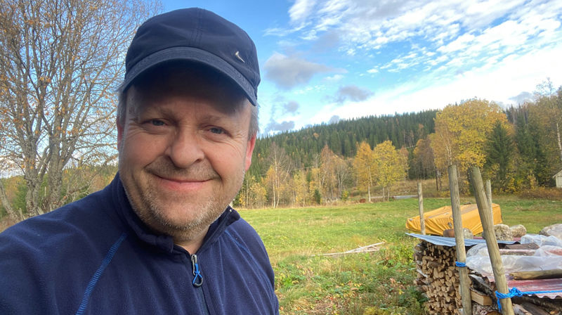 Jørn Haudemann-Andersen besøker Kirkeakademiet i Steinkjer og forteller om drømmetyding. (Foto: Jørn Haudemann-Andersen©2020)