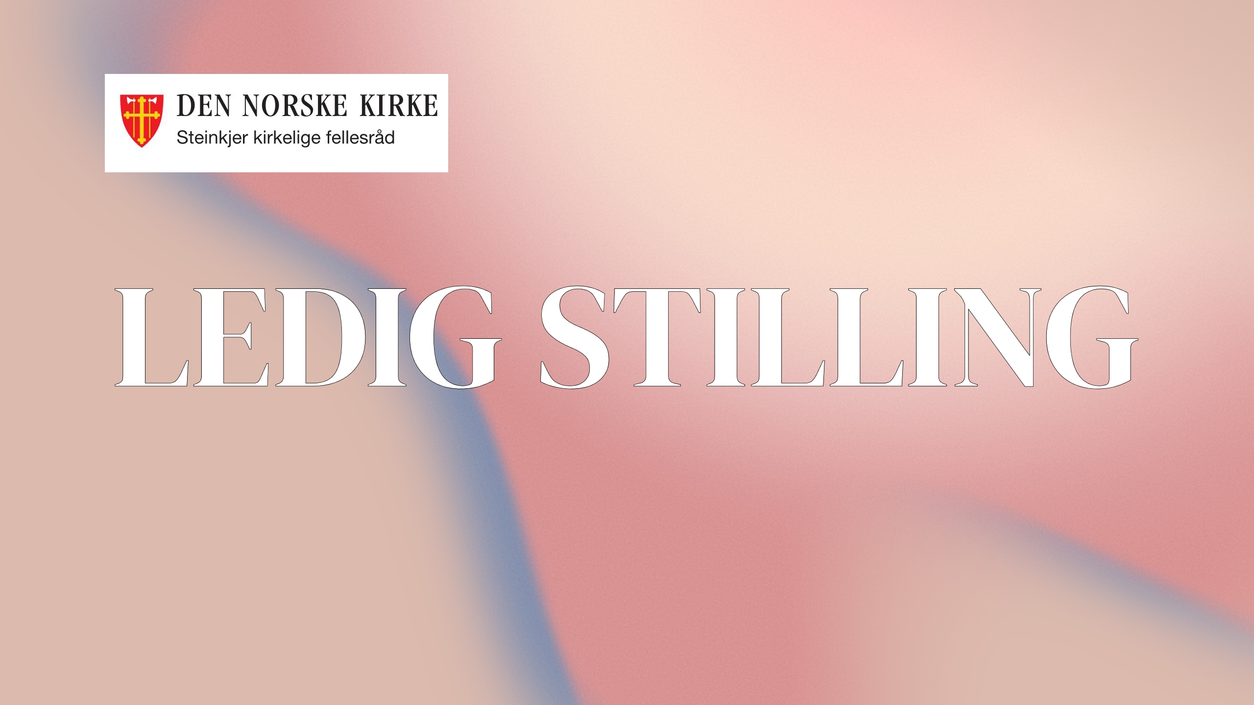 Ledig stilling som kantor/kirkemusiker