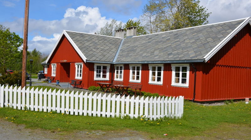 Kirkestallen er godt vedlikeholdt og innholodsrikt hus ved Værnes kirke.