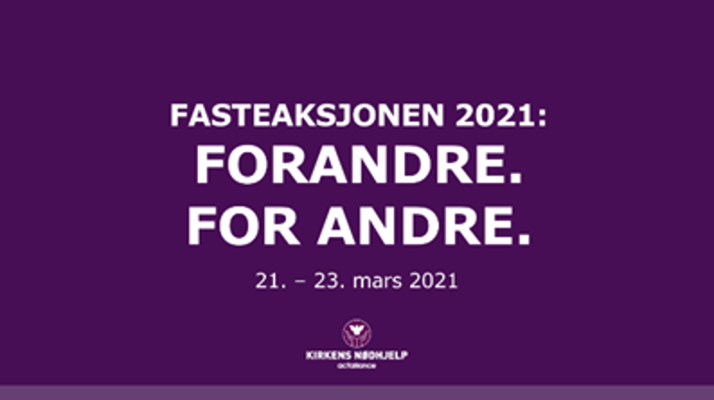 Støtt årets fasteaksjon og Meråker menighet sin bøsse for rent vann på spleis