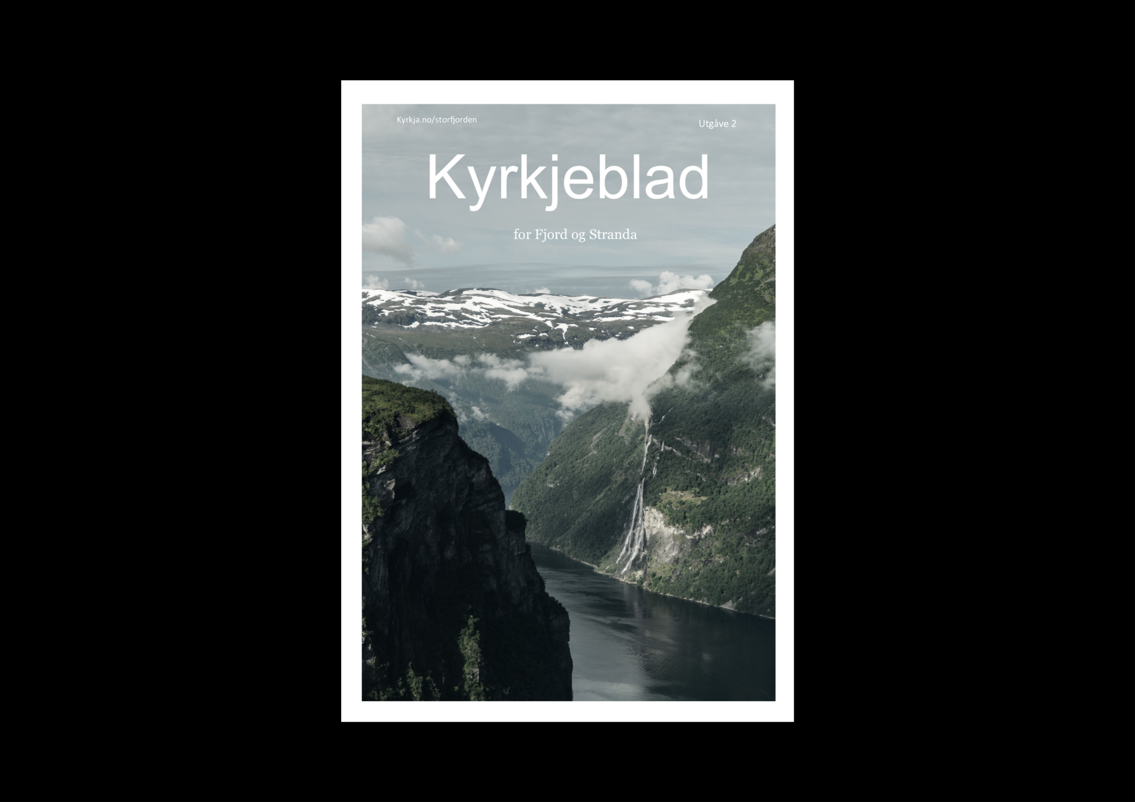Kyrkjeblad for Fjord og Stranda, utgåve 2.