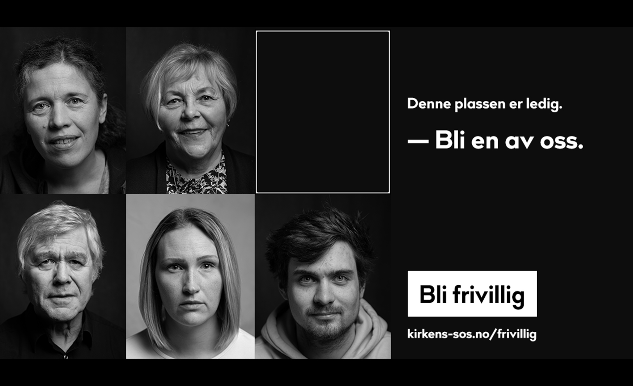 Kirkens SOS treng fleire frivillige!