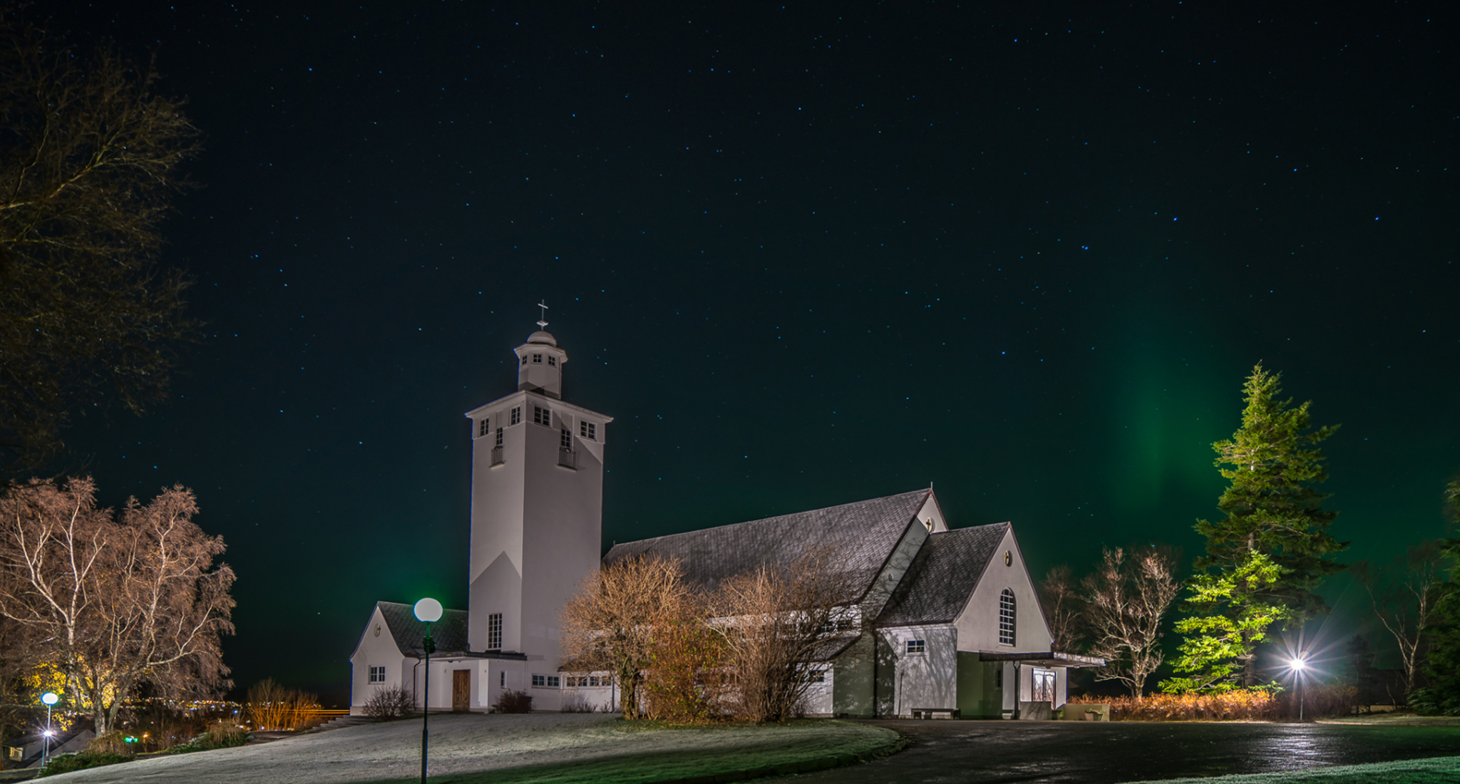 Langevåg kyrkje. Foto: Øyvind Kåre Sunde