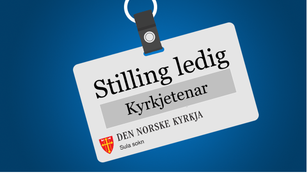 Ledig 100% stilling som kyrkjetenar