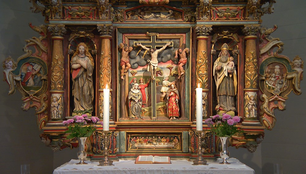 Altertavla i Førde kyrkje