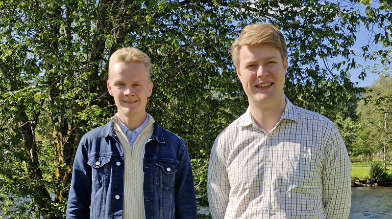 Velkomen til sommarvikarar Mathias og Emil!