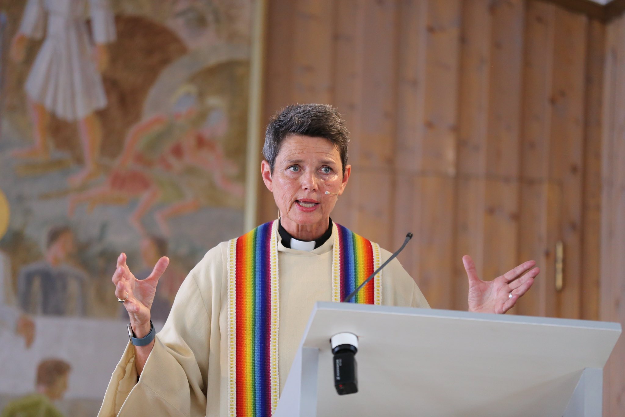 Sokneprest Siv S. Limstrand. Foto Kåre M. Hansen/Svalbardposten