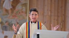 Sokneprest Siv S. Limstrand. Foto Kåre M. Hansen/Svalbardposten