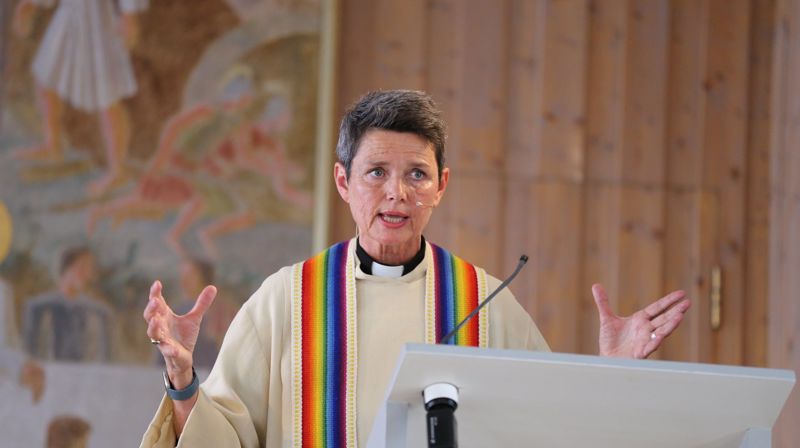 Sokneprest Siv S. Limstrand. Foto Kåre M. Hansen/Svalbardposten