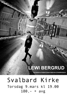 Lewi Bergrud i Svalbard kirke!
