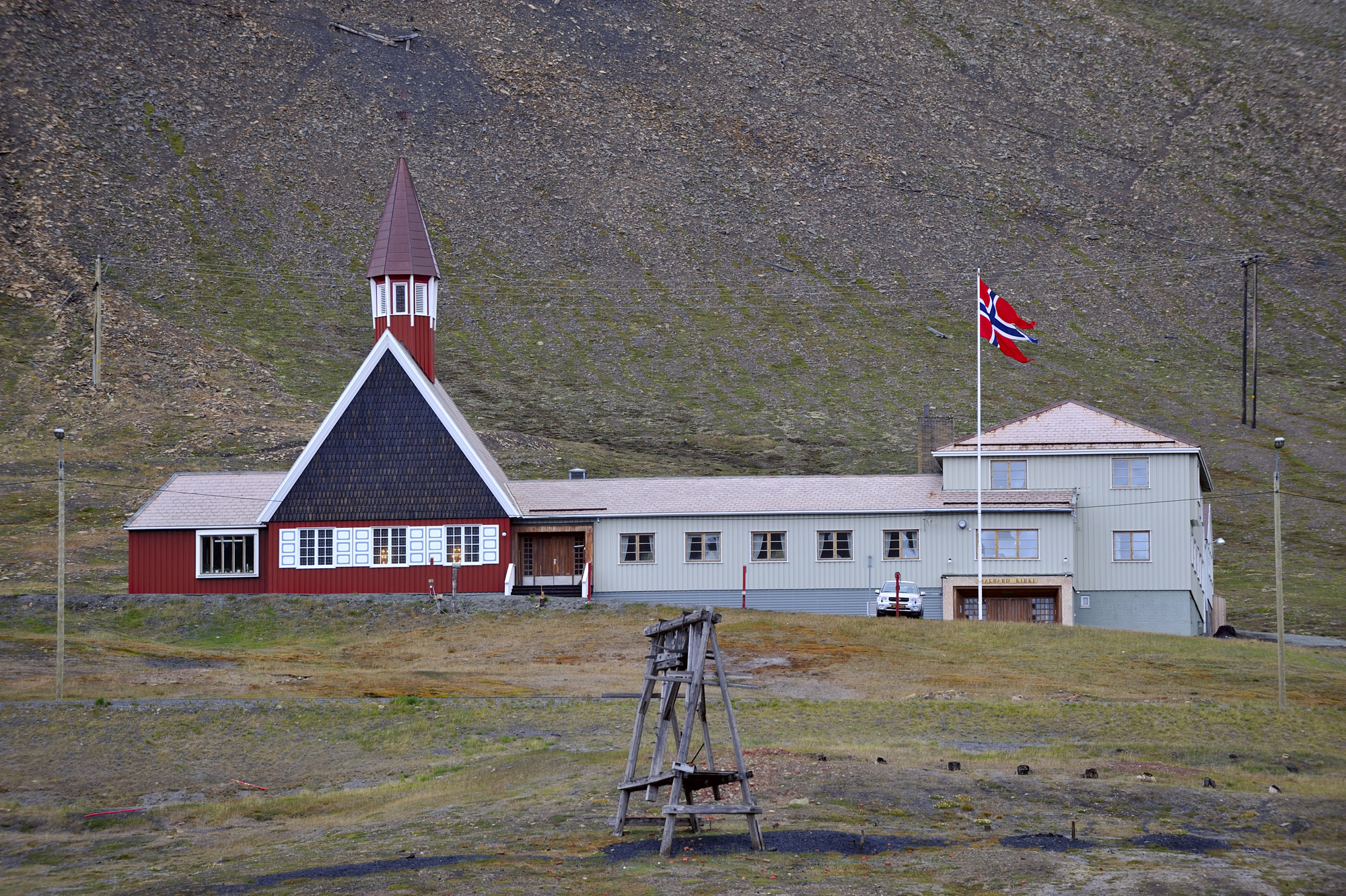 Svalbard kirke, foto: Torbjørn Johnsen