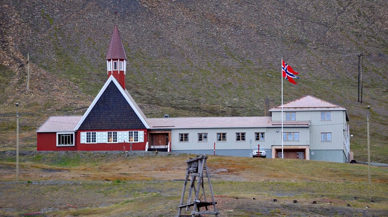 Svalbard kirke, foto Torbjørn Johnsen