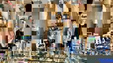 Her er våre superblide kirkeverter!