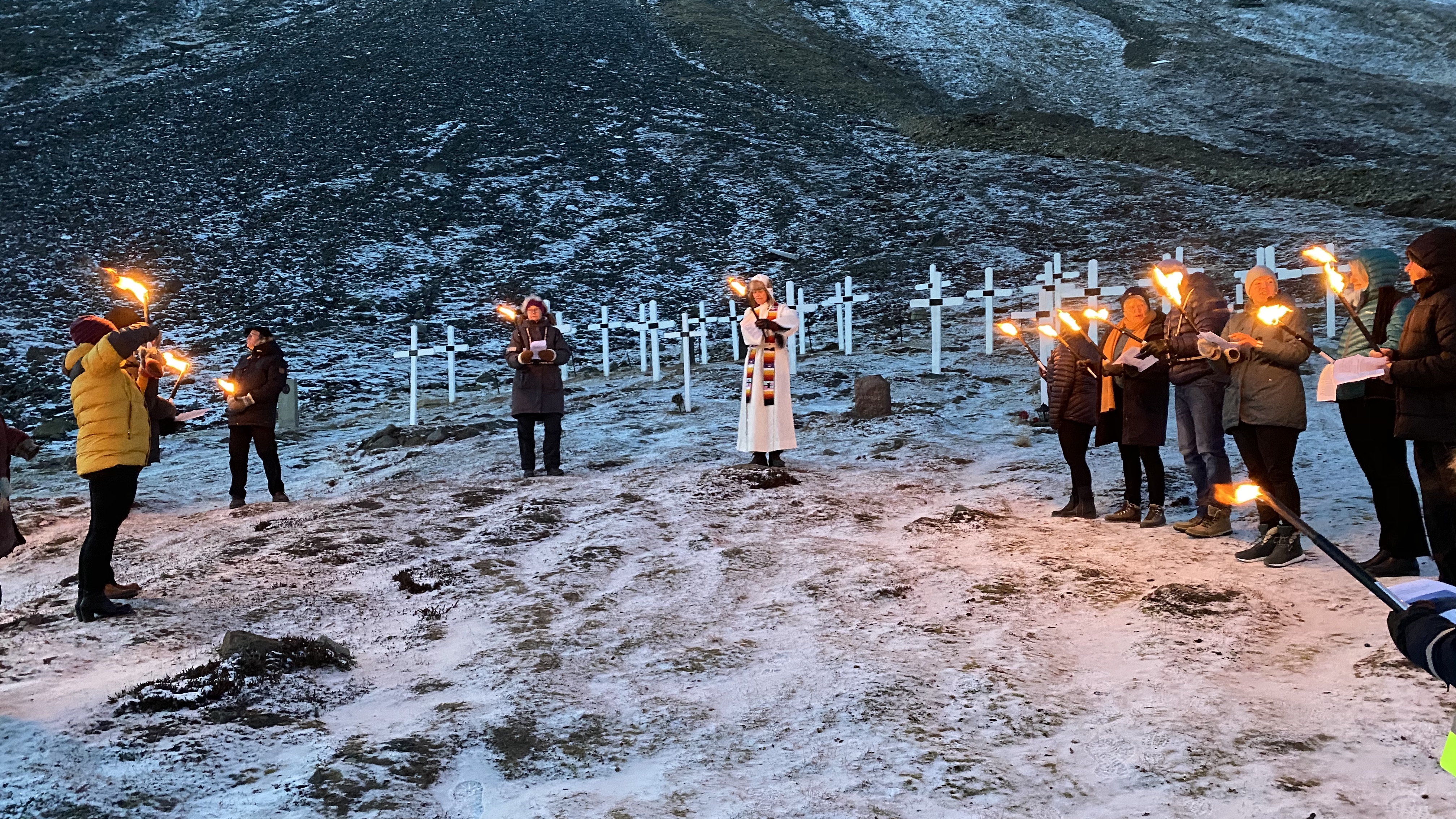 Fra allehelgen i 2020, foto Jovna Z. Dunfjell