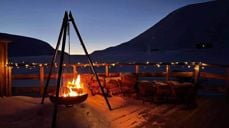 Bålkos på hytta i vinter?