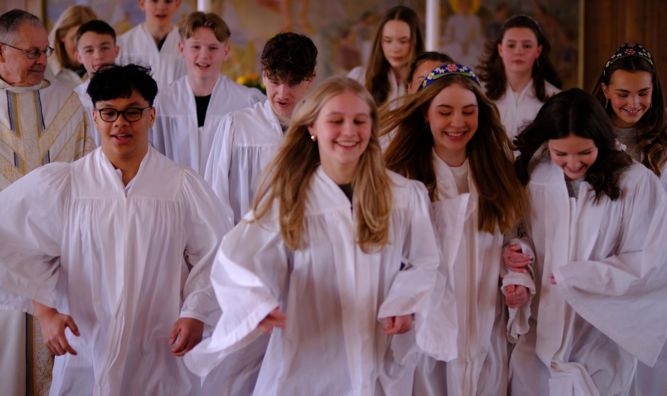 Konfirmanter 2018. Foto: Per Anders Rosenkvist