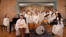 Årets konfirmanter i Svalbard kirke, foto: Anja Charlotte Markussen Hansen/Svalbardposten