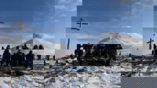 Påskegudstjeneste på Vindodden, foto Hilde Røsvik