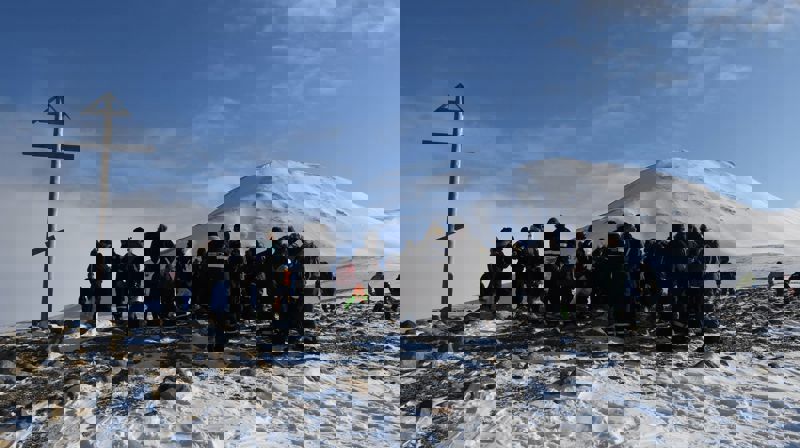 Påskegudstjeneste på Vindodden, foto Hilde Røsvik