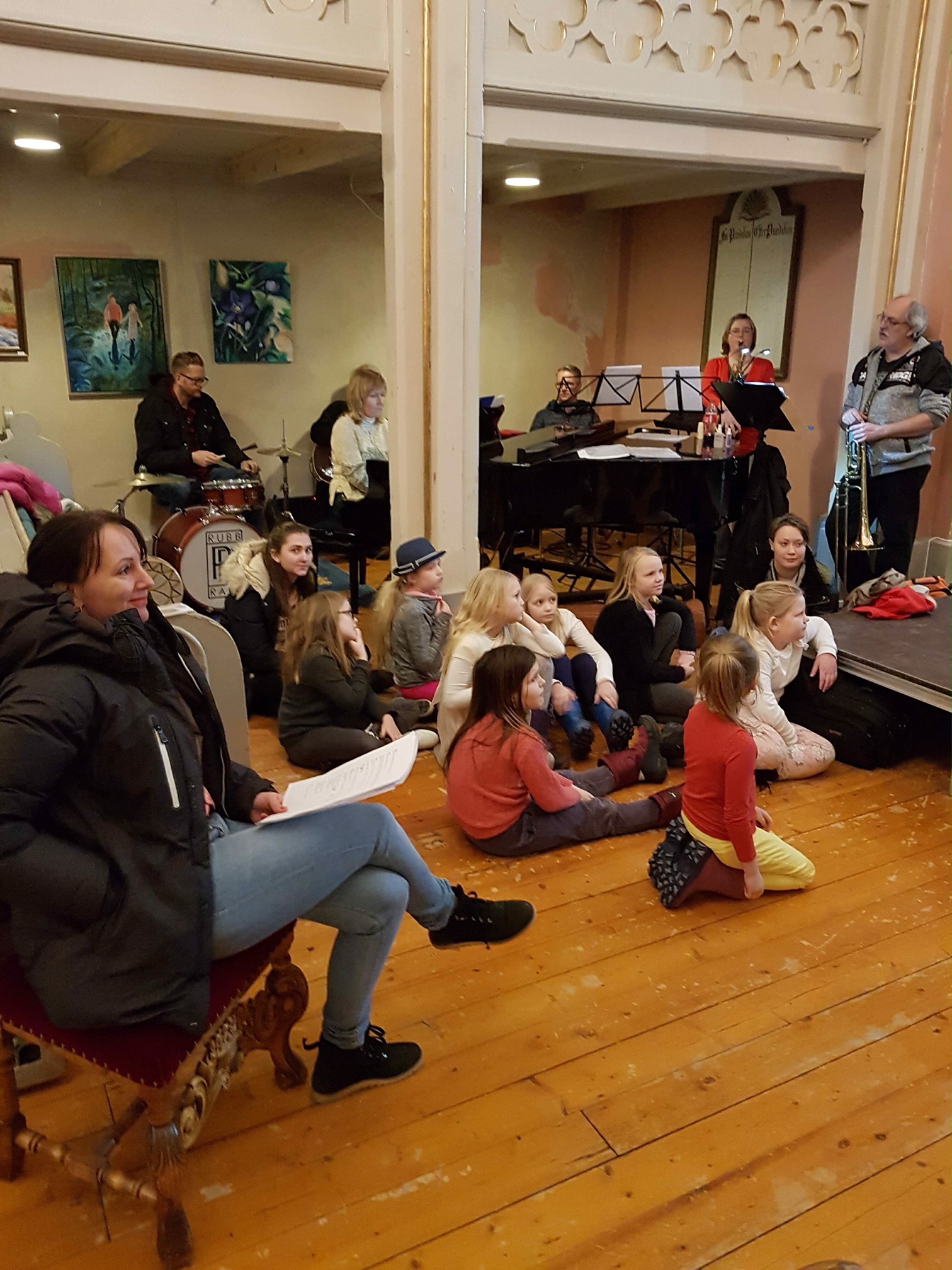 Kirkespillet "Det store vidunder" i Svelvik kirke