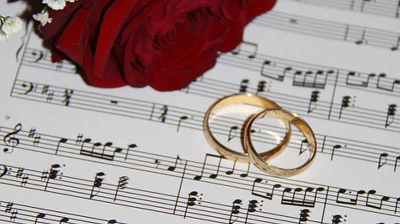 Musikk og salmer i vielsen