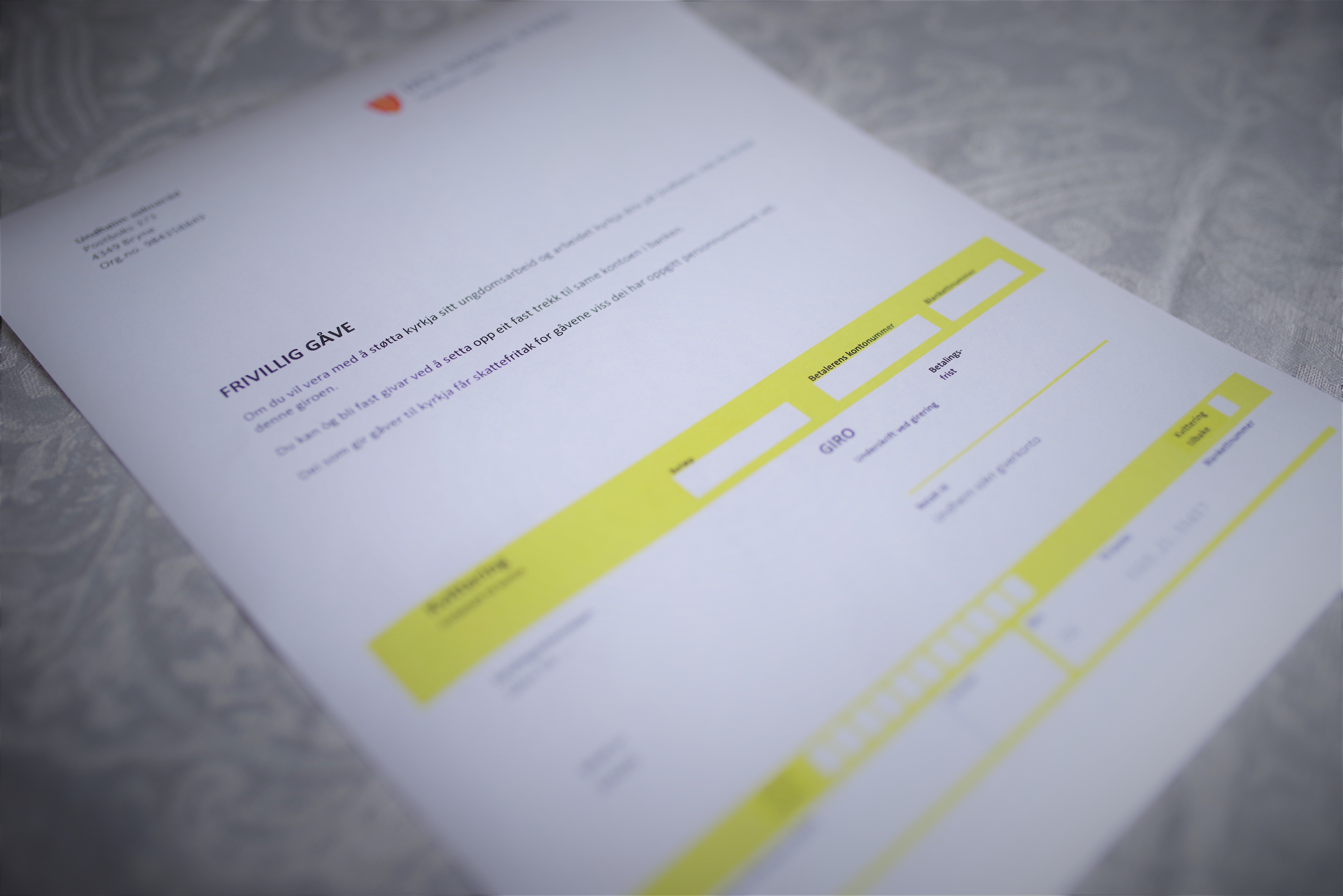 Illustrasjon faktura