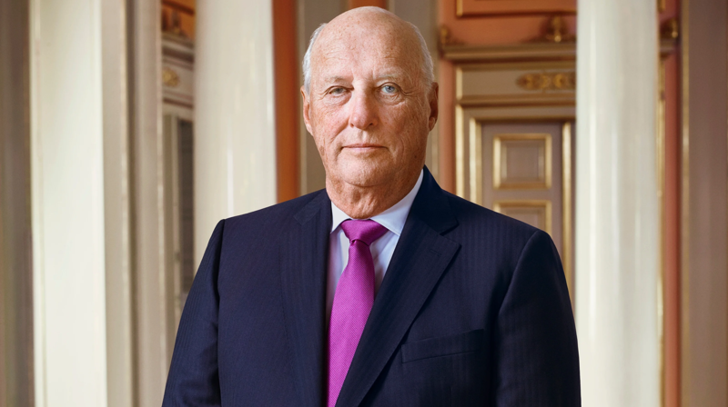 Hans Majestet Kong Harald - foto jørgen gomnæs - det kongelige hoff