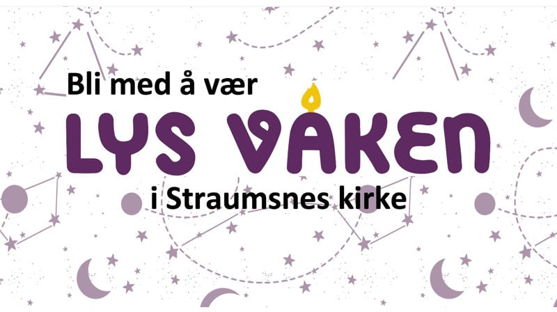LYS VÅKEN i Straumsnes kirke 29.-30. november
