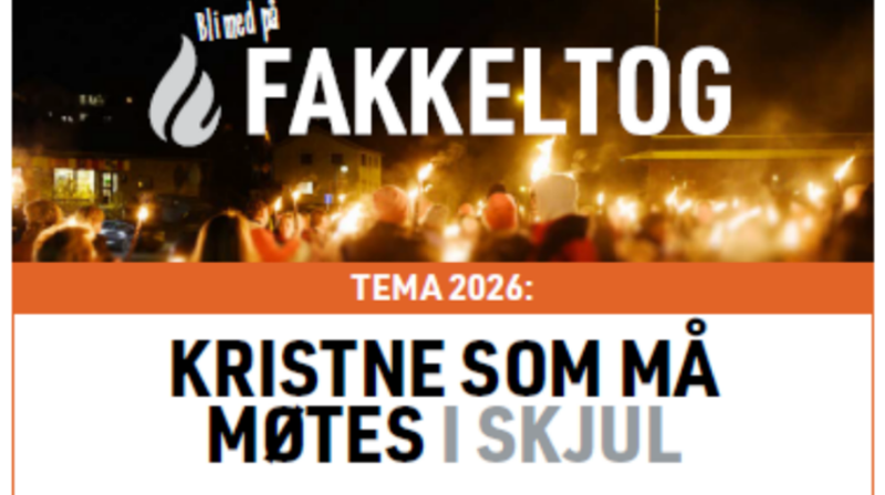 Fakkeltog for forfulgte kristne
