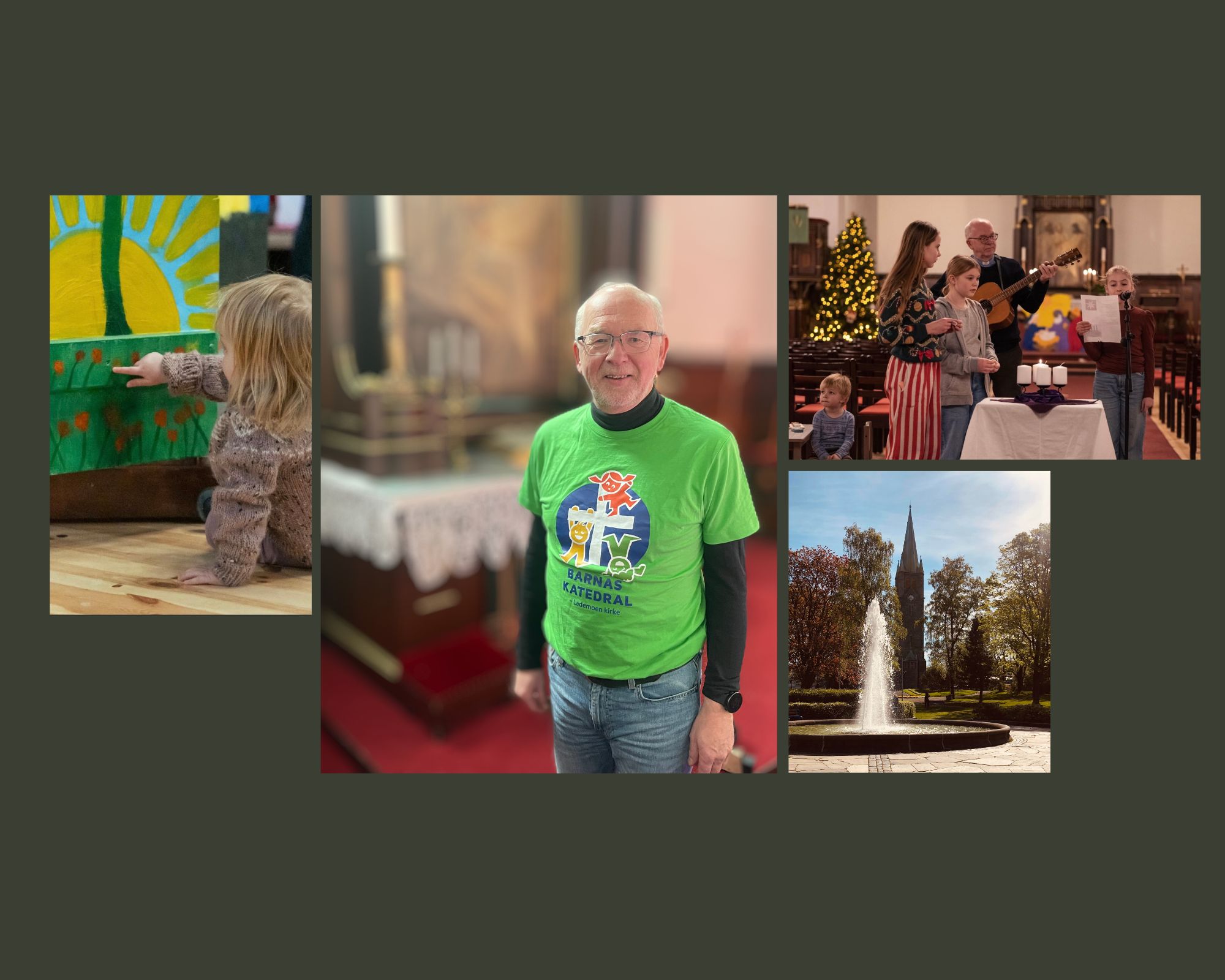 Glad for at «Barnas Katedral» har gjort terskelen for å komme til og inn i kirka lavere