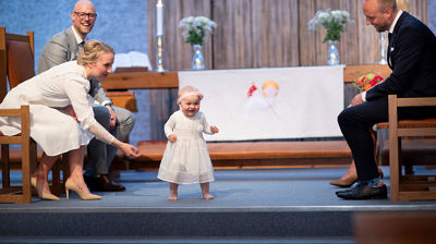 Det er mange muligheter til å sette sitt preg på seremonien. Foto: Bo Mathisen/Den norske kirke