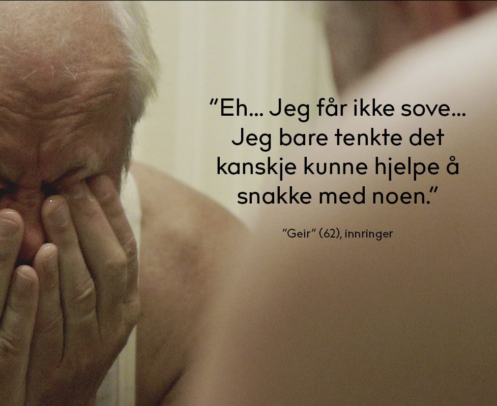 Er du en å snakke med? Bli frivillig i kirkens SOS