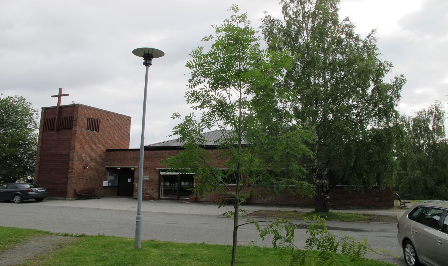 Strindheim kirke. Foto: Ingrid K. Moxness